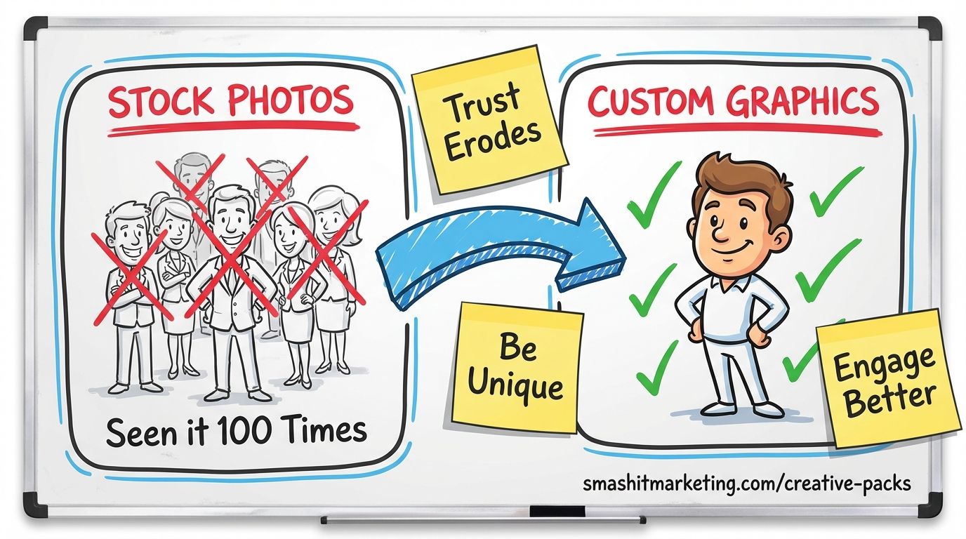 Why Stock Photos Are Destroying Your Brand Trust